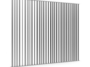 metal fence 03 3D-Modell