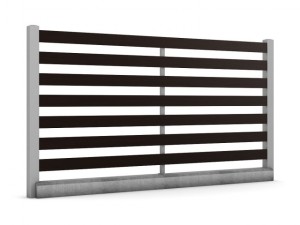 wooden fence 10 Modelo 3D