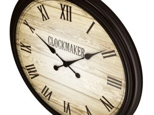 classic wall clock 1 3D Model