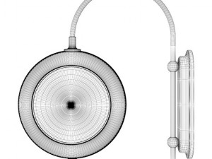 classic wall clock 2 3D 模型