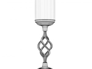 metal candlestick Modelo 3D