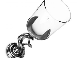 metal candlestick Modelo 3D