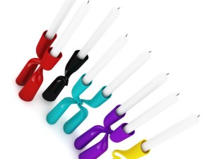 modern candlesticks 3D 모델