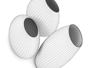 ceramic vases 1 3D Model