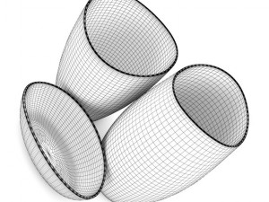 red vases Modelo 3D