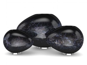 dark blue vases Model 3D