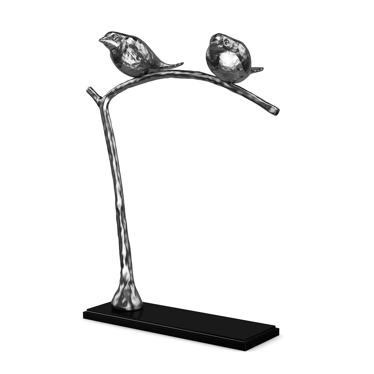 birds on a branch figure 3D Model .c4d .max .obj .3ds .fbx .stl .blend