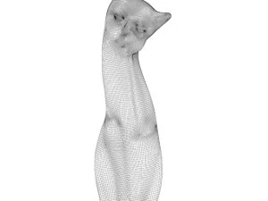 cat figure 3D Model