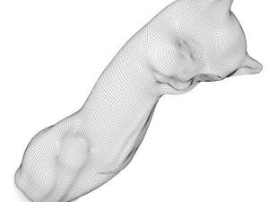 cat figure 3D Model
