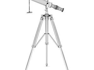 telescope 3D Model