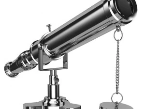 telescope 3D Model