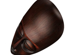 african mask 1 3D Модель