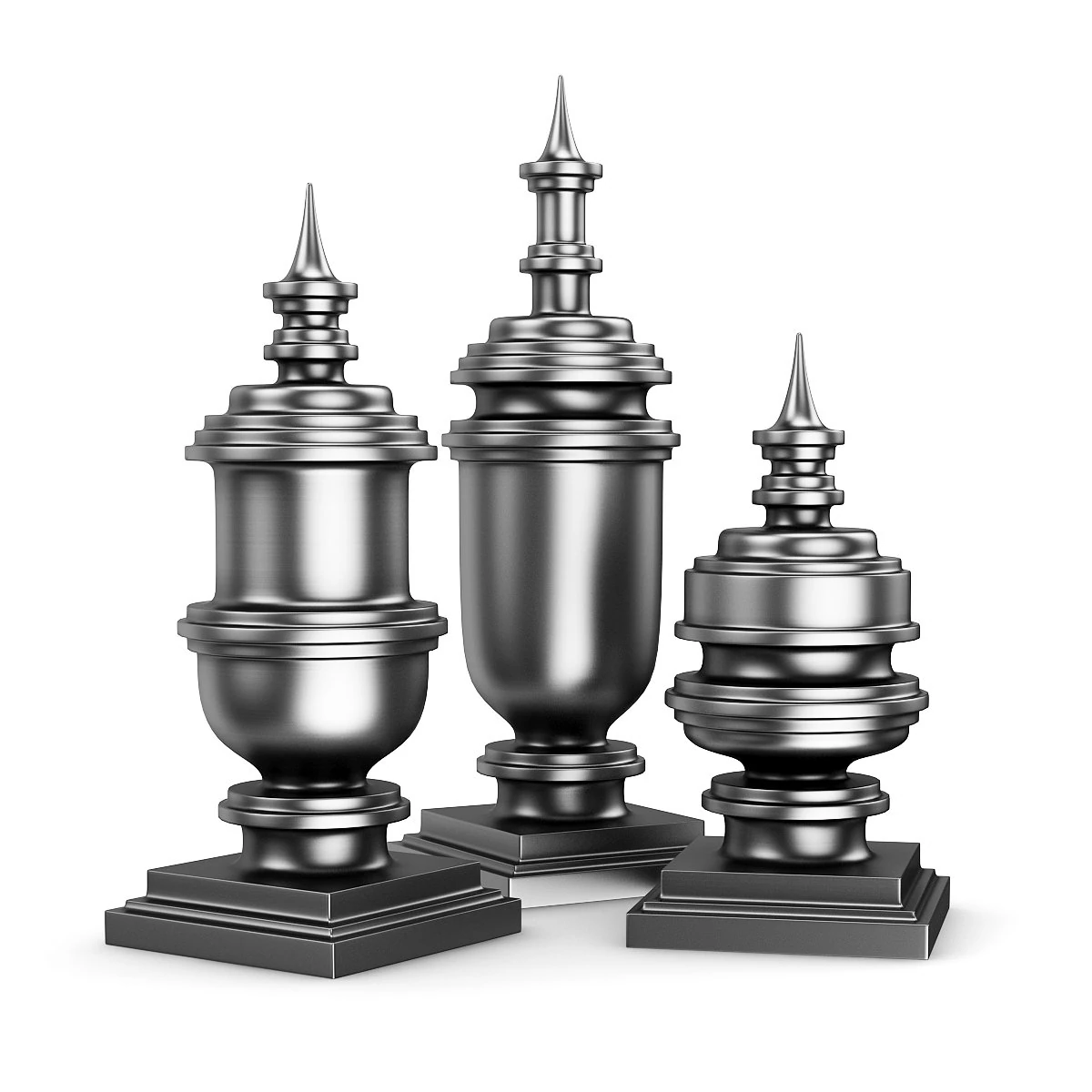 metal figures 3D Model .c4d .max .obj .3ds .fbx .stl .blend 