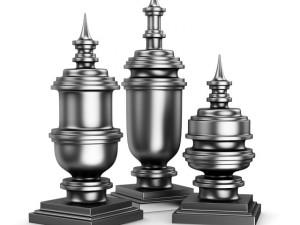 metal figures Modèle 3D