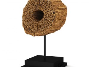 wooden log figure 3D Model