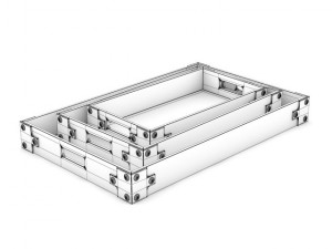 wooden trays 3Dモデル