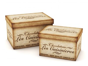 decorative boxes 1 3D Model