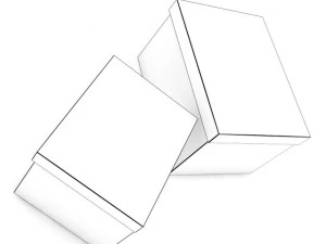 decorative boxes 1 3D Model