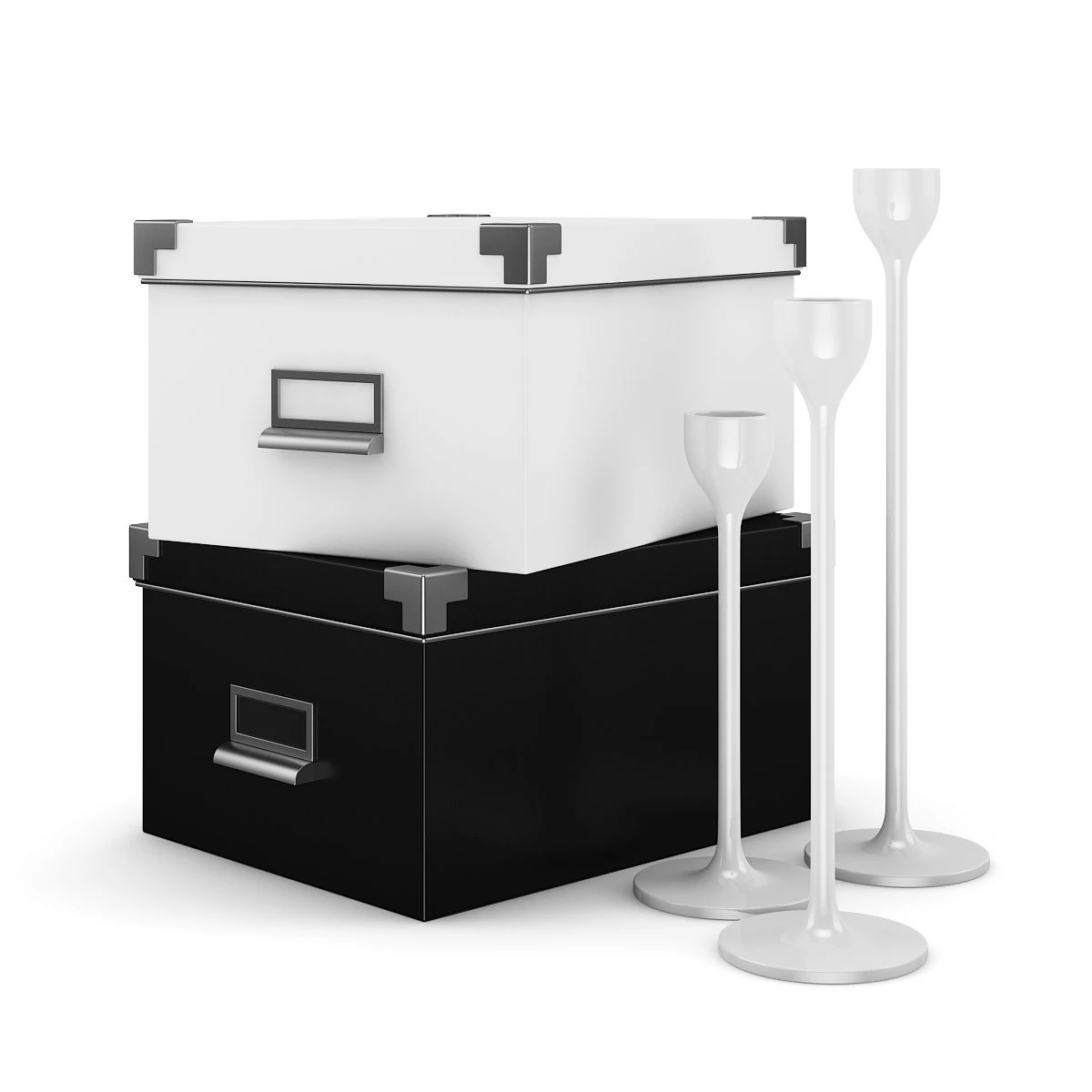 装饰盒2 3D 模型 .c4d .max .obj .3ds .fbx .stl .blend