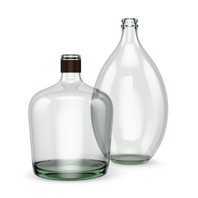 glass jars 2 3D मॉडल .c4d .max .obj .3ds .fbx .stl .blend 