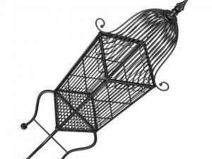 black bird cage 3D-Modell