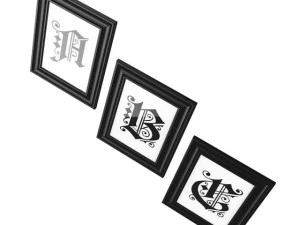 wall pictures 3 3D Model