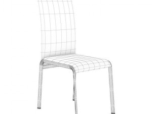 white chair 3D Model