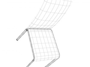 white chair 3D Model