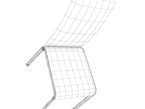 white chair 3D Model