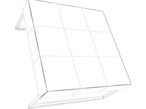 white coffee table 1 3D Model