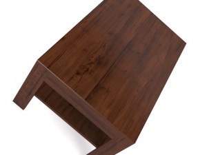 wooden coffee table 1 3D Модель