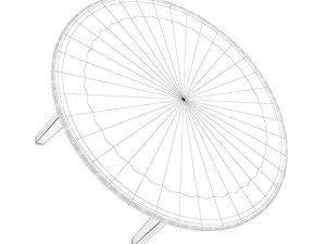 round coffee table 3D Model