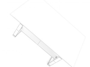 glass coffee table 2 3D 模型