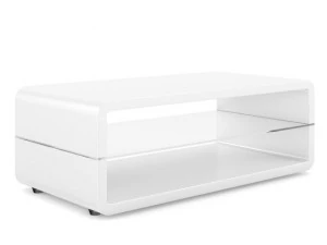 белый журнальный столик 2 3D Модель