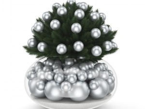 christmas table decoration 1 3D मॉडल