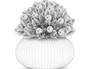 christmas table decoration 1 3D Model
