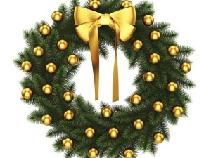 christmas wreath 4 3D मॉडल