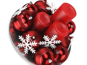 decorazione della tavola di Natale 6 Modello 3D