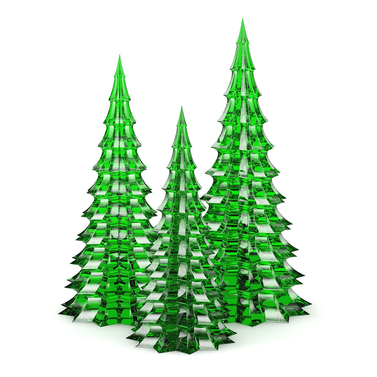 christmas table decoration 2 3D Model .c4d .max .obj .3ds .fbx .stl .blend 