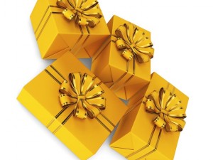 christmas presents 3 3D Model