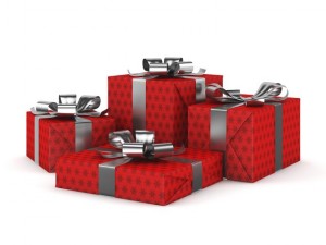 christmas presents 1 3D Model