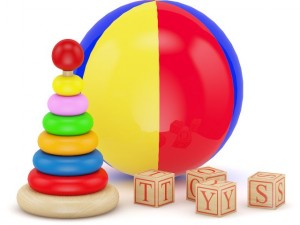 ball and blocks toys 3D Modell