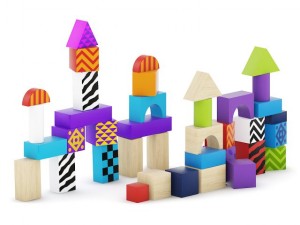 wooden blocks 3D Model