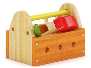 tools box toy 3D Model