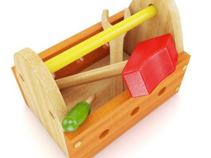 tools box toy 3D 模型