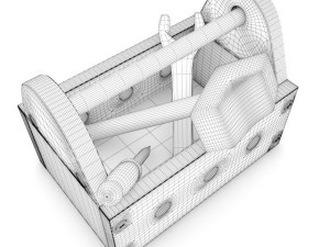 tools box toy 3D 模型