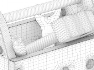 tools box toy 3D 模型