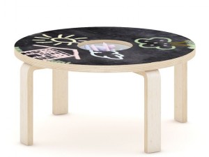 chalkboard table 3D Model