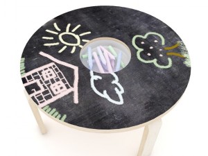 chalkboard table Modelo 3D