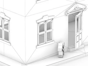 кукольный домик 3D Модель